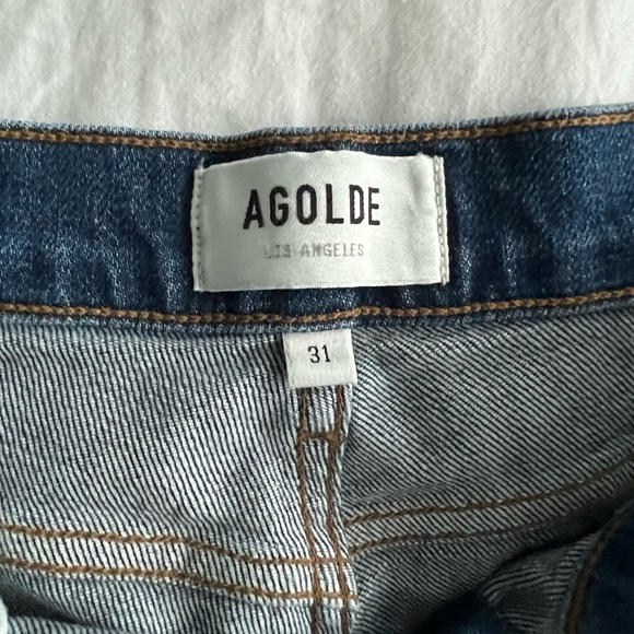 Agolde Nico High Rise Slim Jeans - Size 31 - Picture 3 of 6